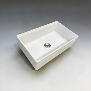 TAITAO 33-Inch Fireclay Workstation Farmhouse Sink, Single Bowl Apron-Front Kitchen Sink-S332014