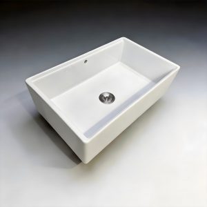 Wholesale TAITAO S12183 Series: 30" & 33" Fireclay Single Bowl Farmhouse Sinks with Integrated Workstation Ledge